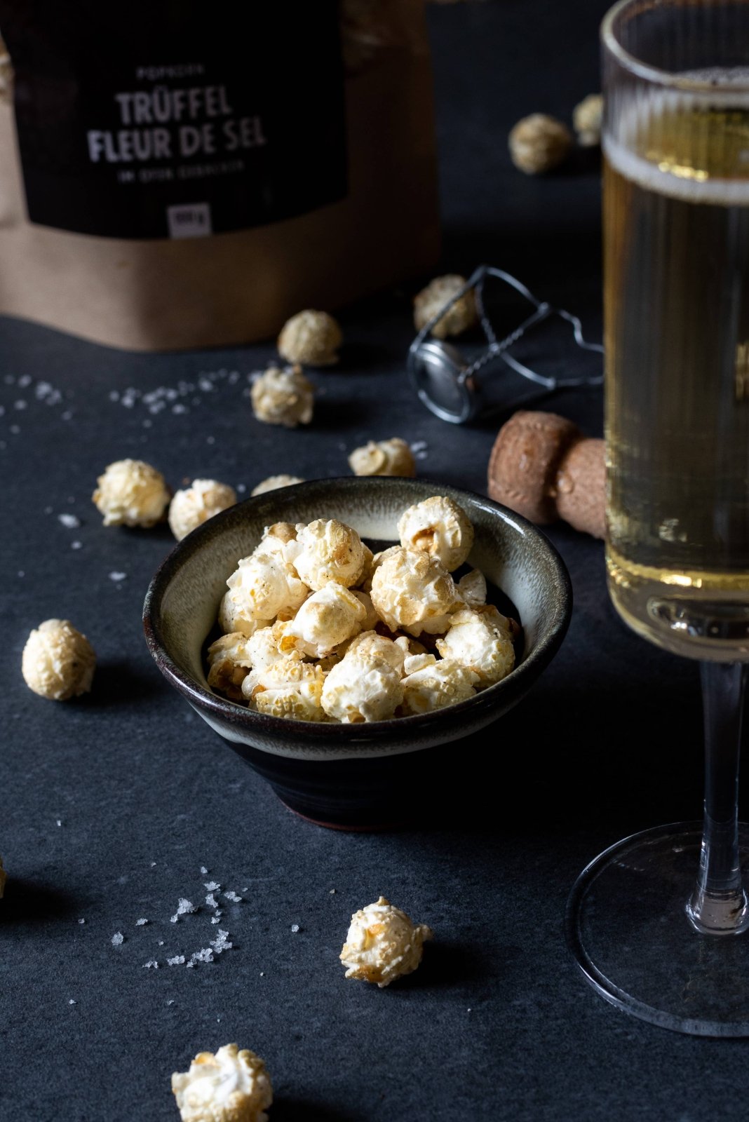 Knalle Popcorn - Trüffel Fleur de Sel Popcorn (100 g) - Popcorn - ROSA ECK