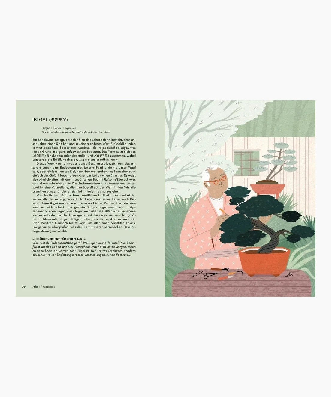Knesebeck Verlag - ATLAS OF HAPPINESS Ratgeber - Buch - ROSA ECK