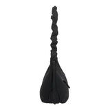 Lässig - LUNUA Wickeltasche Crossbody • Nubbed black - ROSA ECK