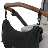 Lässig - LUNUA Wickeltasche Crossbody • Nubbed black - ROSA ECK
