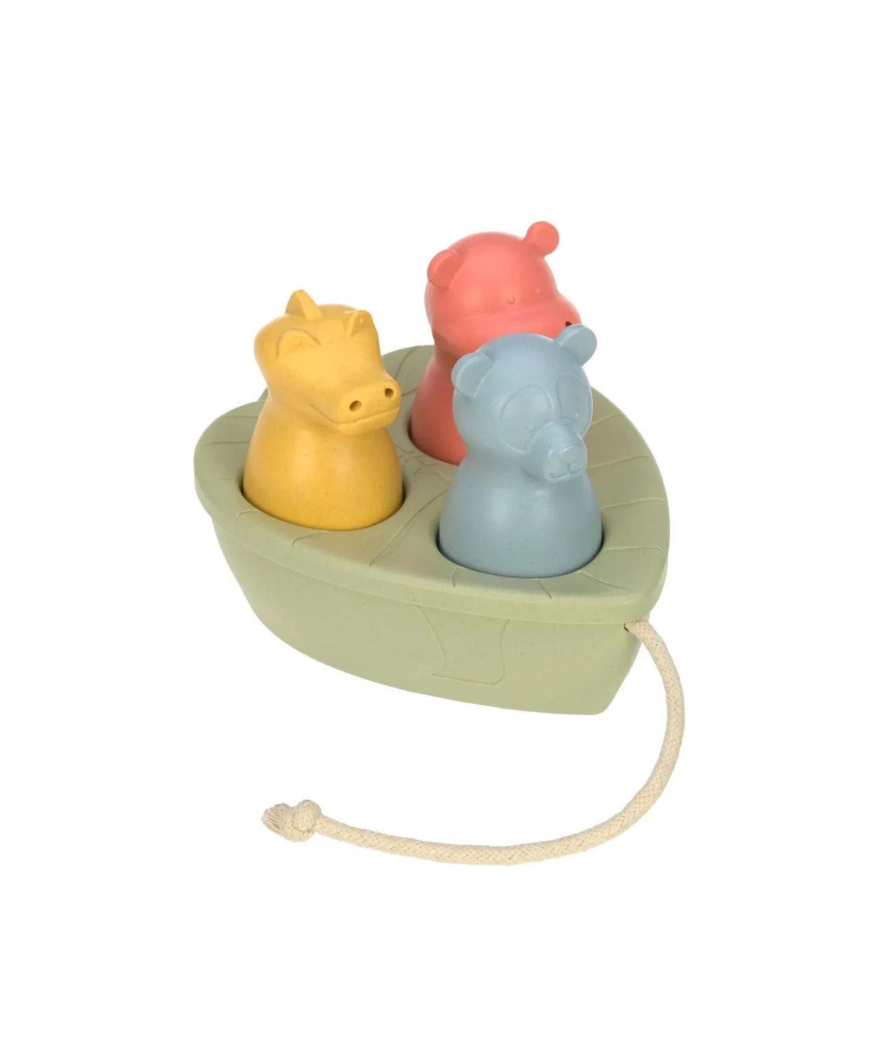 Lässig - Badespielzeug Boote (3er Set) • Panda/Nilpferd/Krokodil - ROSA ECK