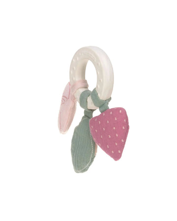 Lässig - Beißring aus Naturkautschuk • Butterfly - Babyspielzeug - ROSA ECK Concept Store