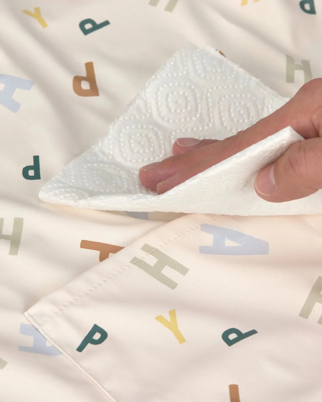 Lässig - HAPPY FRUITS Ärmellätzchen • Hellblau - ROSA ECK