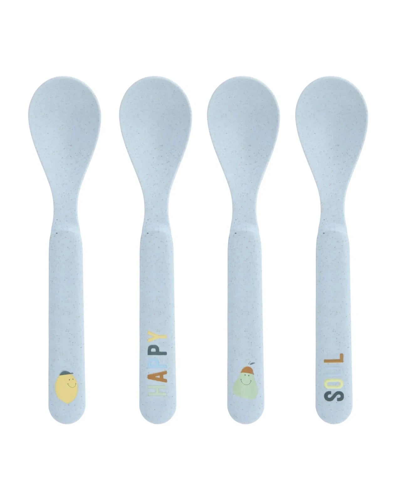 Lässig - HAPPY FRUITS Kinder - Löffel Set • Zitrone - ROSA ECK