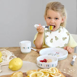 Lässig - HAPPY FRUITS Kinderbesteck • Bunt - ROSA ECK