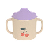 Lässig - HAPPY FRUITS Trinklernbecher | Kirsche - Kindergeschirr - ROSA ECK - Becher, ,