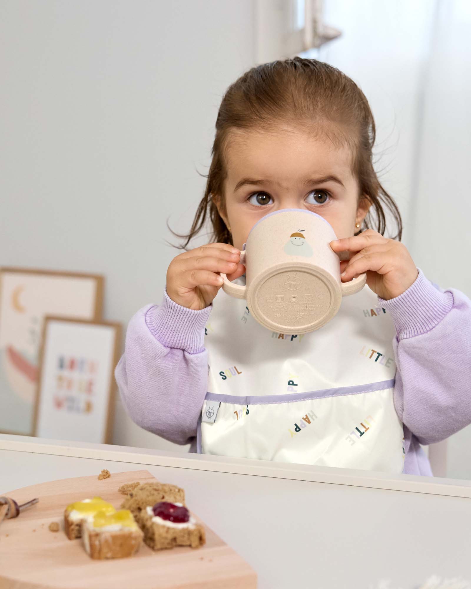 Lässig - HAPPY FRUITS Trinklernbecher | Kirsche - Kindergeschirr - ROSA ECK - Becher, ,