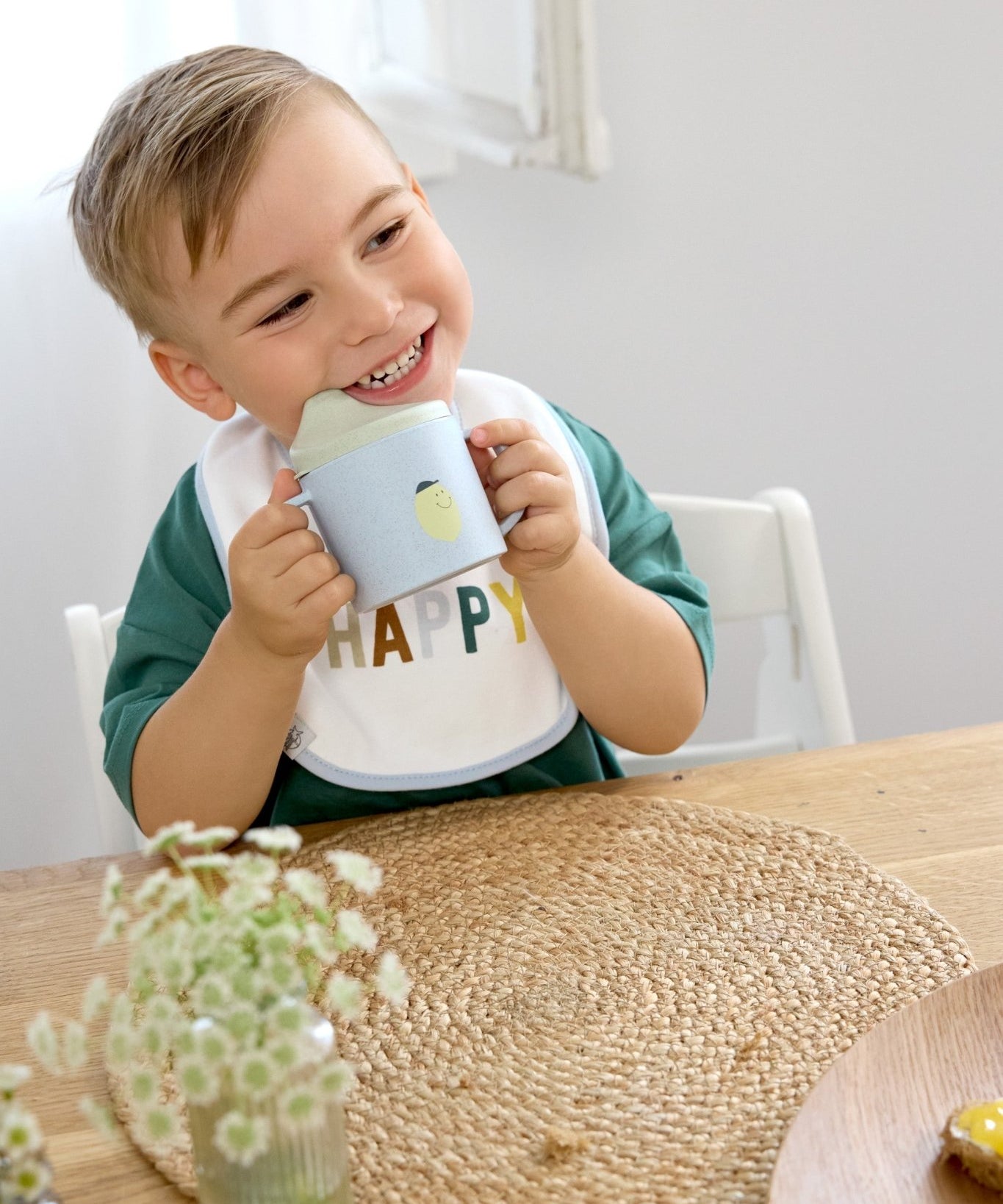 Lässig - HAPPY FRUITS Trinklernbecher | Zitrone - Kindergeschirr - ROSA ECK - Becher, ,