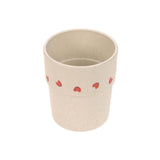 Lässig - HAPPY RASCALS Trinkbecher für Kinder • Herz Lavendel - ROSA ECK