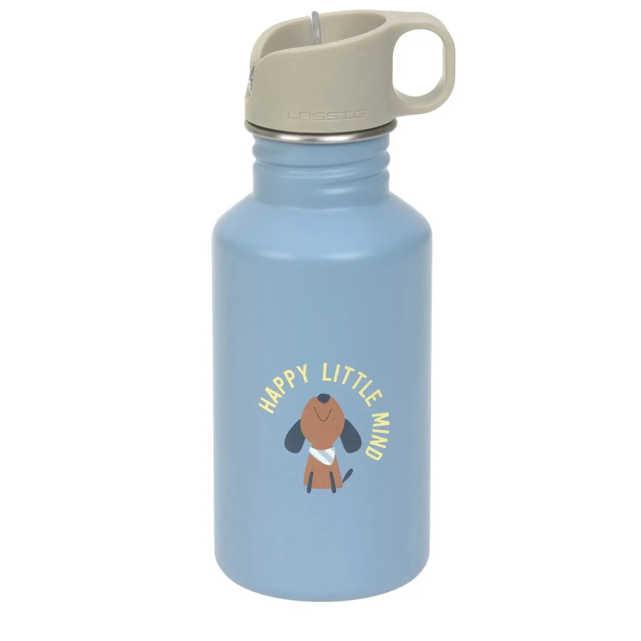 Lässig - Kinder - Trinkflasche aus Edelstahl • Pattern Party blue green - ROSA ECK