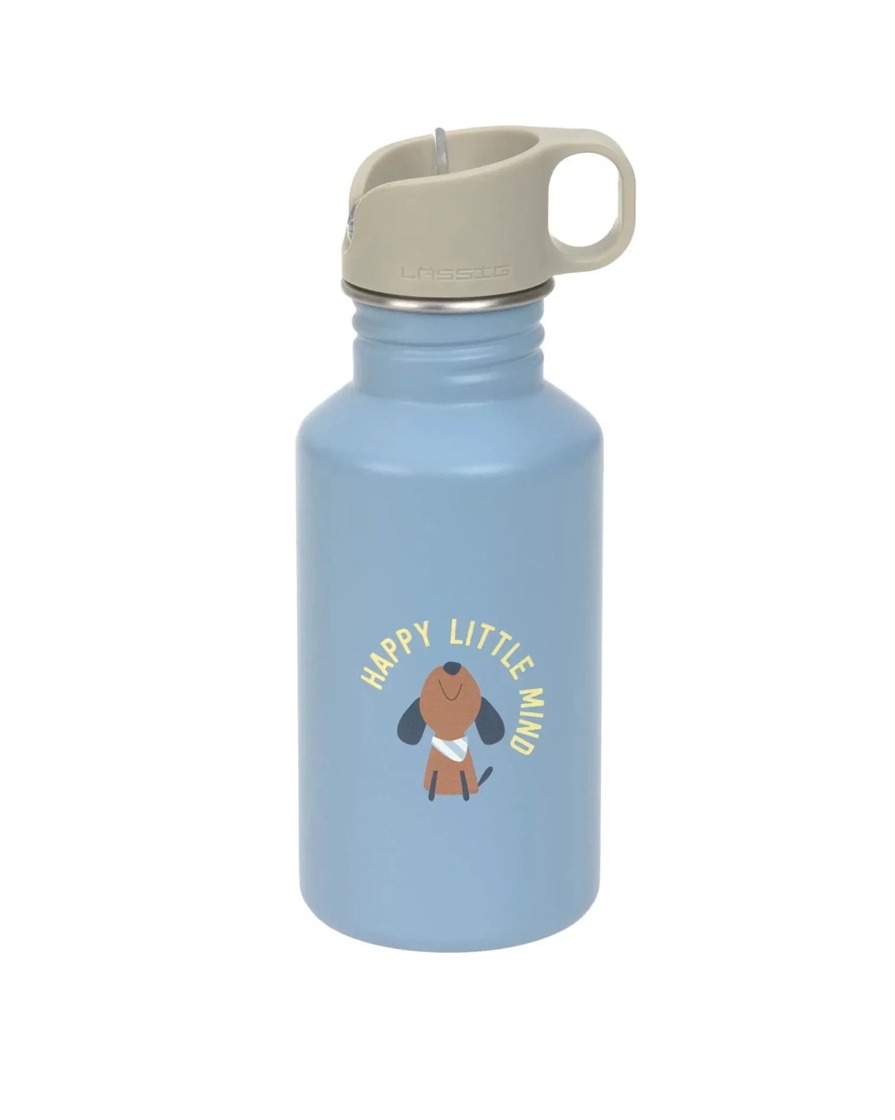 Lässig - Kinder - Trinkflasche aus Edelstahl • Pattern Party blue green - ROSA ECK