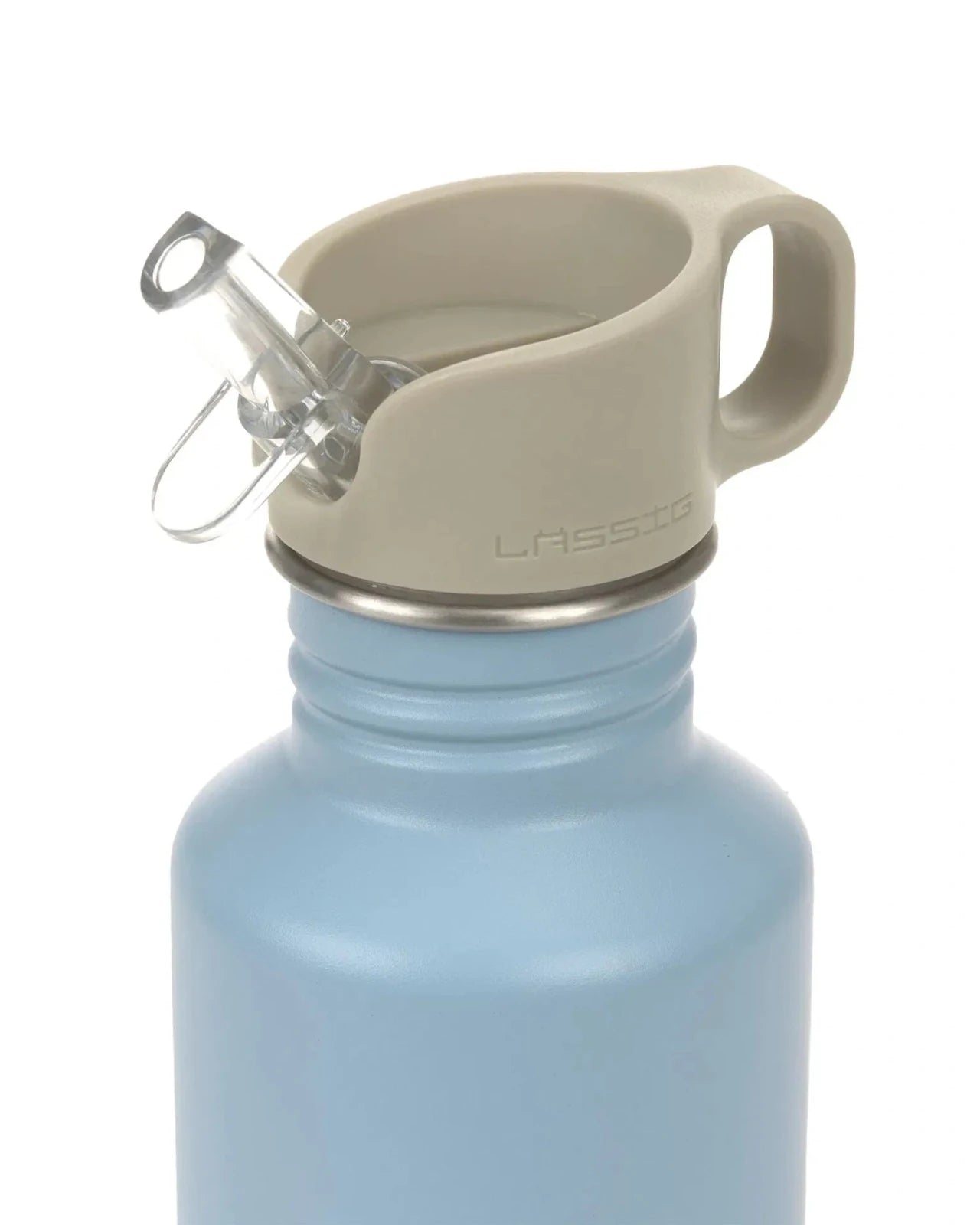 Lässig - Kinder - Trinkflasche aus Edelstahl • Pattern Party blue green - ROSA ECK