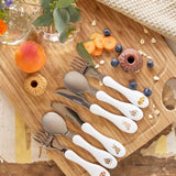 Lässig - LITTLE MATEYS Kinderbesteck • Königsblau - ROSA ECK