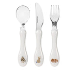 Lässig - LITTLE MATEYS Kinderbesteck • Königsblau - ROSA ECK