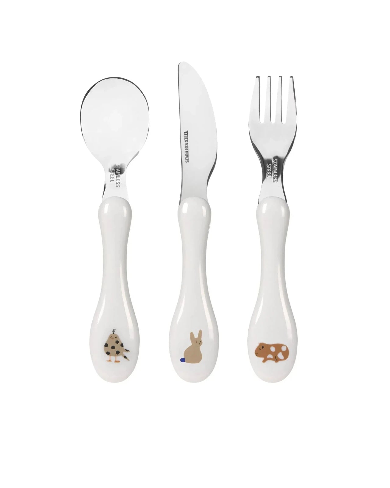 Lässig - LITTLE MATEYS Kinderbesteck • Königsblau - ROSA ECK