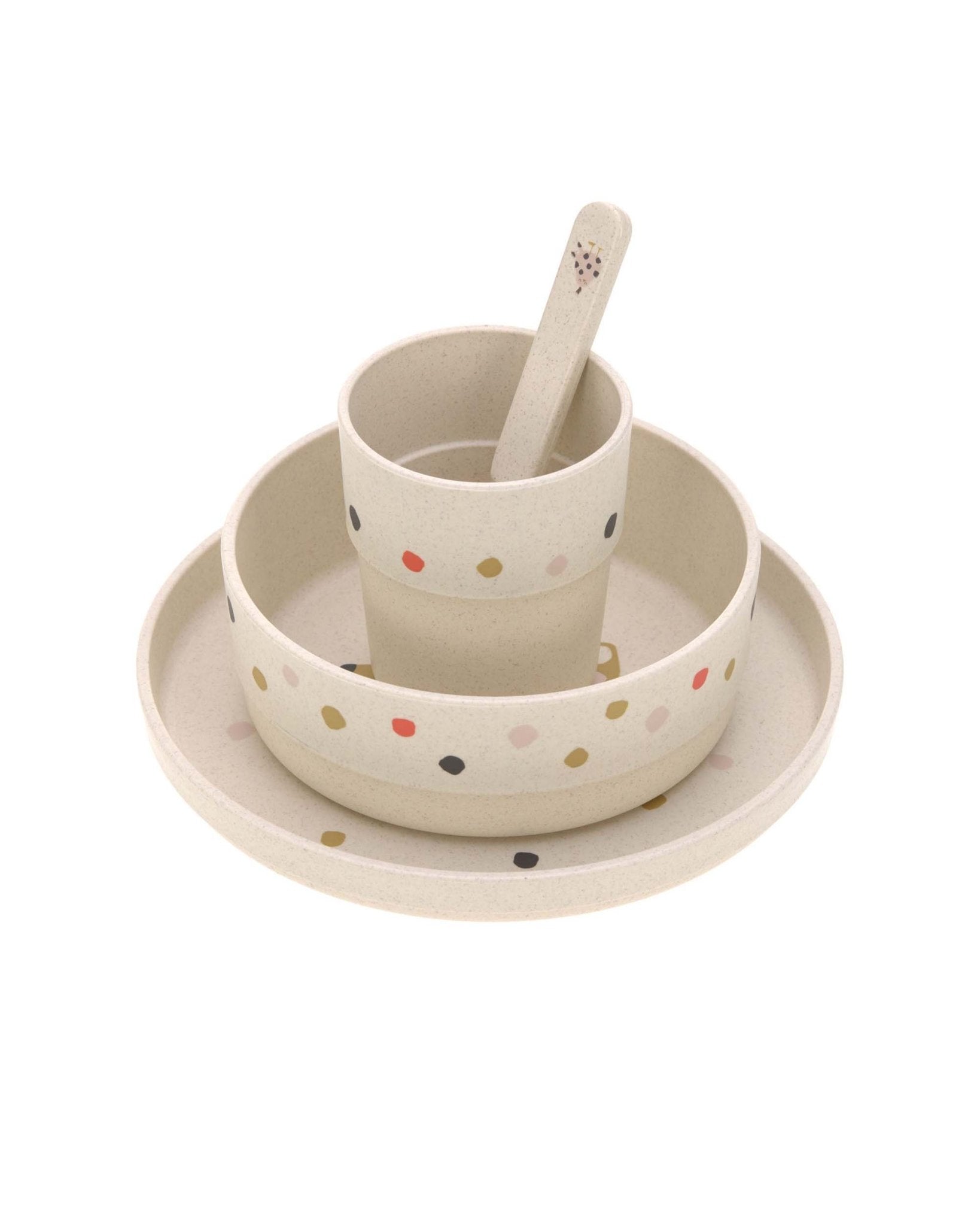 LITTLE MATEYS Kindergeschirr (4er-Set) • Spicy Orange