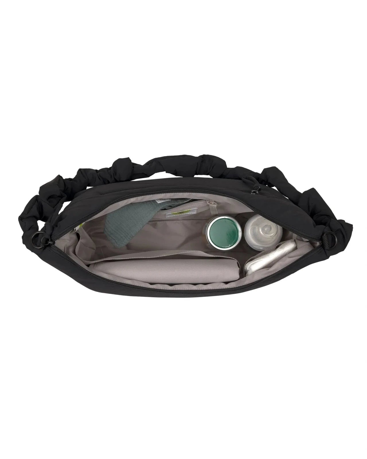 Lässig - LUNUA Wickeltasche Crossbody • black - ROSA ECK