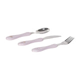 Lässig - TINY TEAM Kinder - Besteck • Katze - ROSA ECK