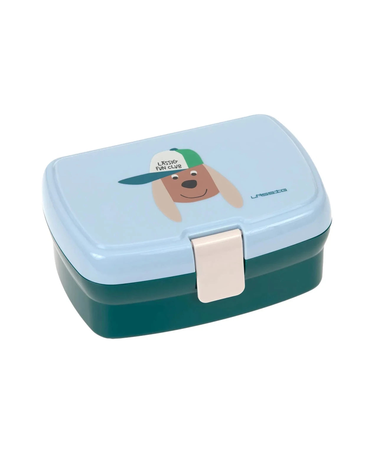 Lässig - TINY TEAM Kinder - Brotdose • Hund - ROSA ECK