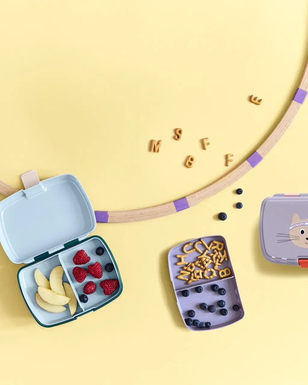 Lässig - TINY TEAM Kinder - Brotdose • Katze - ROSA ECK