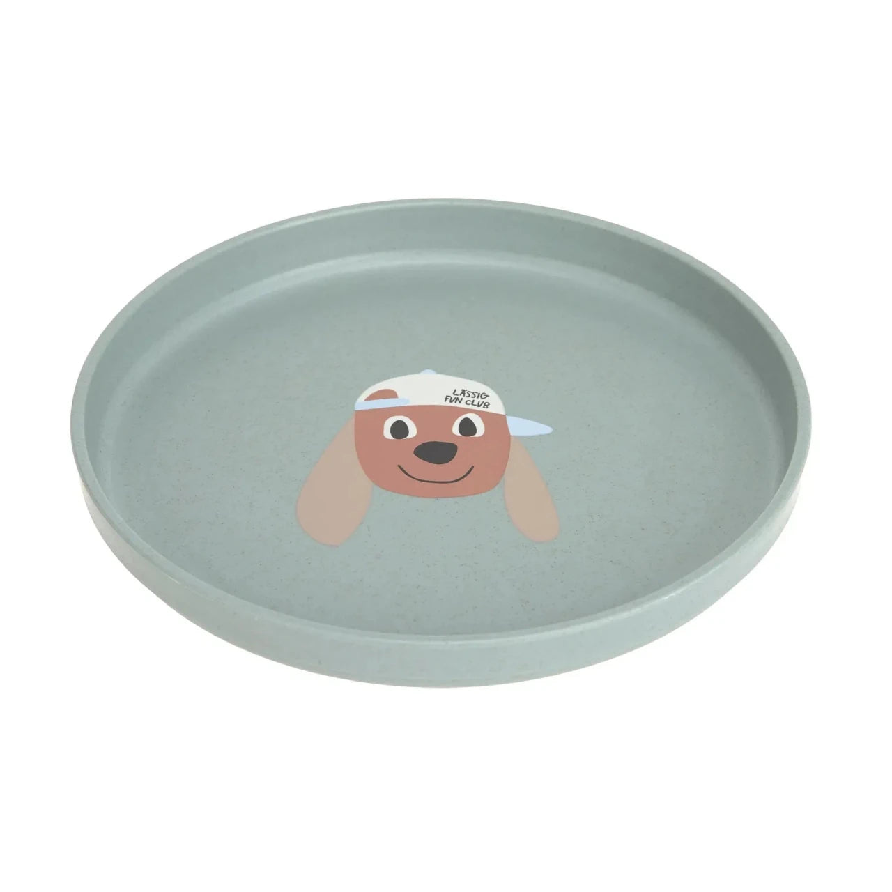 Lässig - TINY TEAM Kinder - Teller • Hund - ROSA ECK