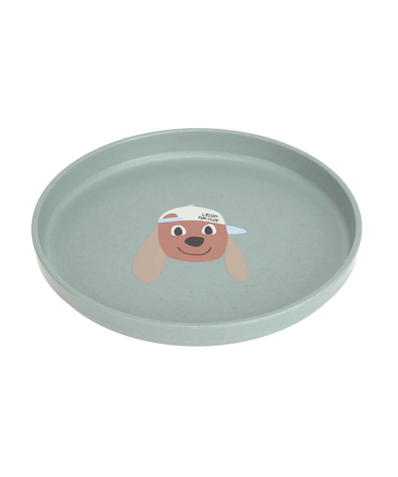 Lässig - TINY TEAM Kinder - Teller • Hund - ROSA ECK