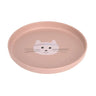 Lässig - TINY TEAM Kinder - Teller • Katze - ROSA ECK