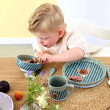 Lässig - TINY TEAM Kinderbesteck • Hund - ROSA ECK