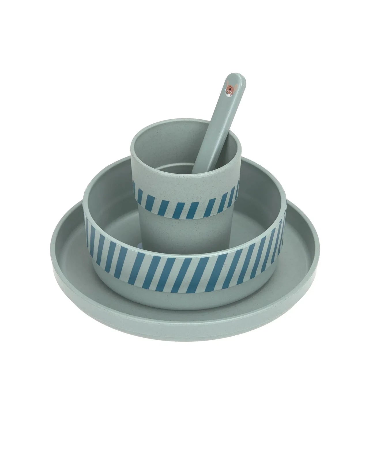 Lässig - TINY TEAM Kindergeschirr Set • Hund - ROSA ECK