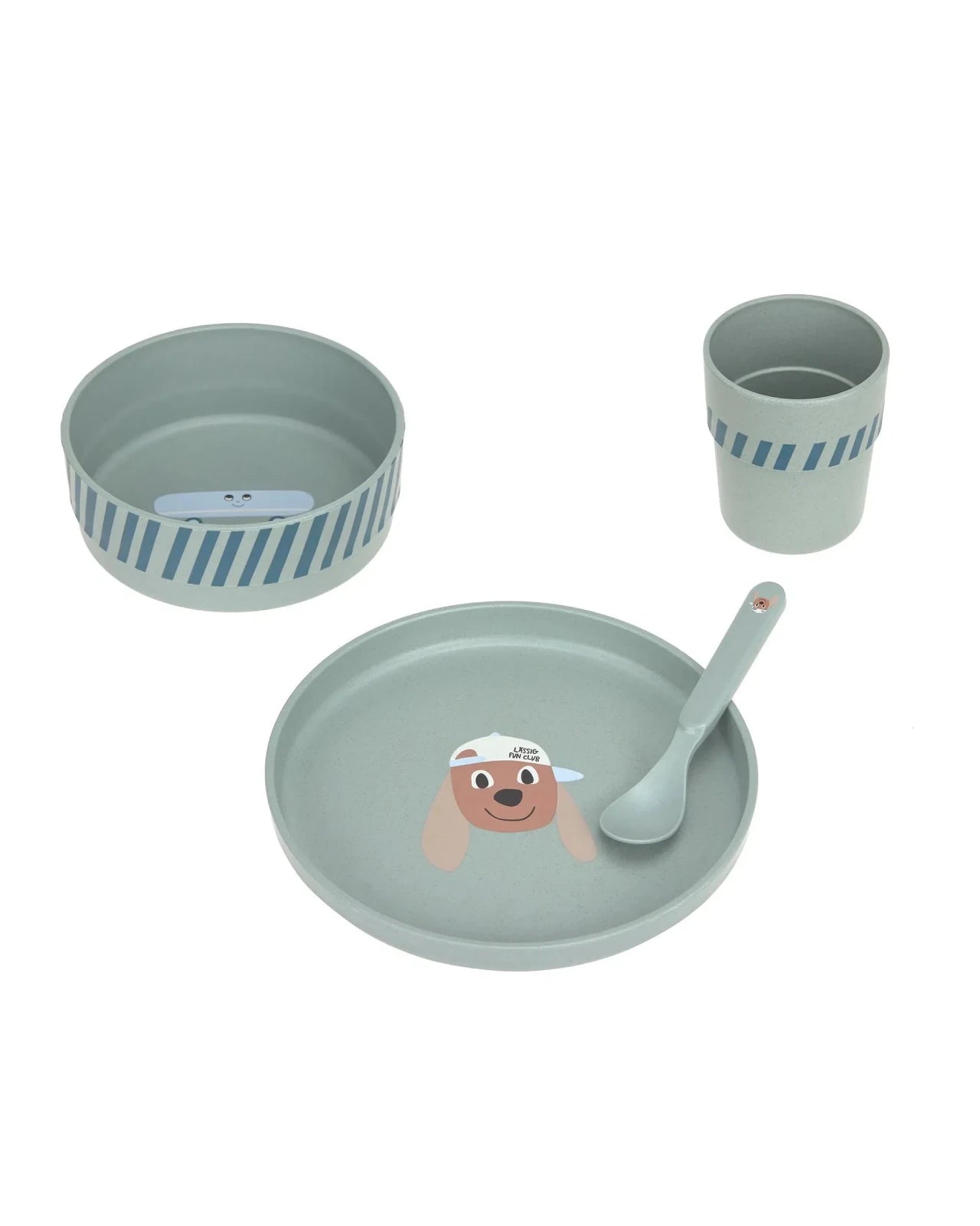 Lässig - TINY TEAM Kindergeschirr Set • Hund - ROSA ECK