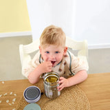 Lässig - TINY TEAM Lätzchen (2er Set) • Hund - ROSA ECK