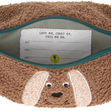 Lässig - TINY TEAM Mini - Bauchtasche für Kinder • Hund - ROSA ECK