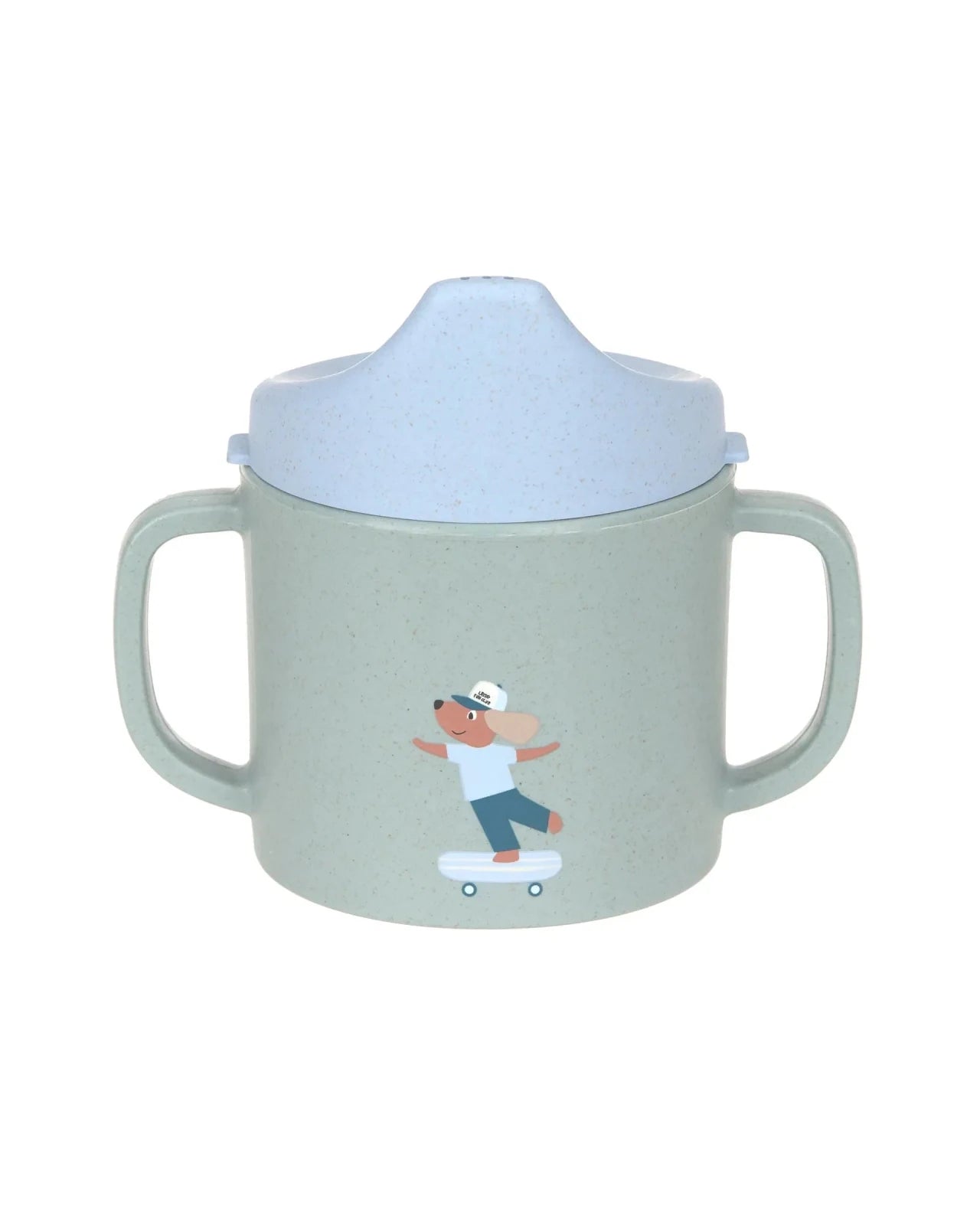 Lässig - TINY TEAM Trinklernbecher • Hund - ROSA ECK