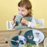 Lässig - TINY TEAM Trinklernbecher • Hund - ROSA ECK