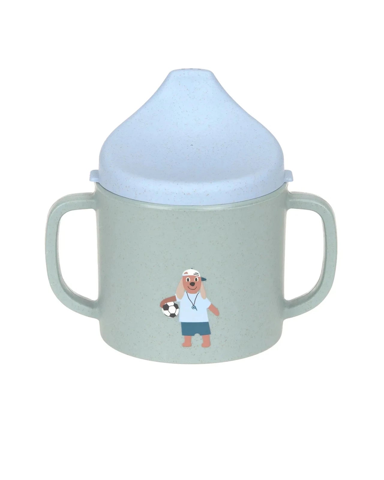 Lässig - TINY TEAM Trinklernbecher • Hund - ROSA ECK