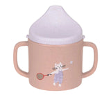 Lässig - TINY TEAM Trinklernbecher • Katze - ROSA ECK