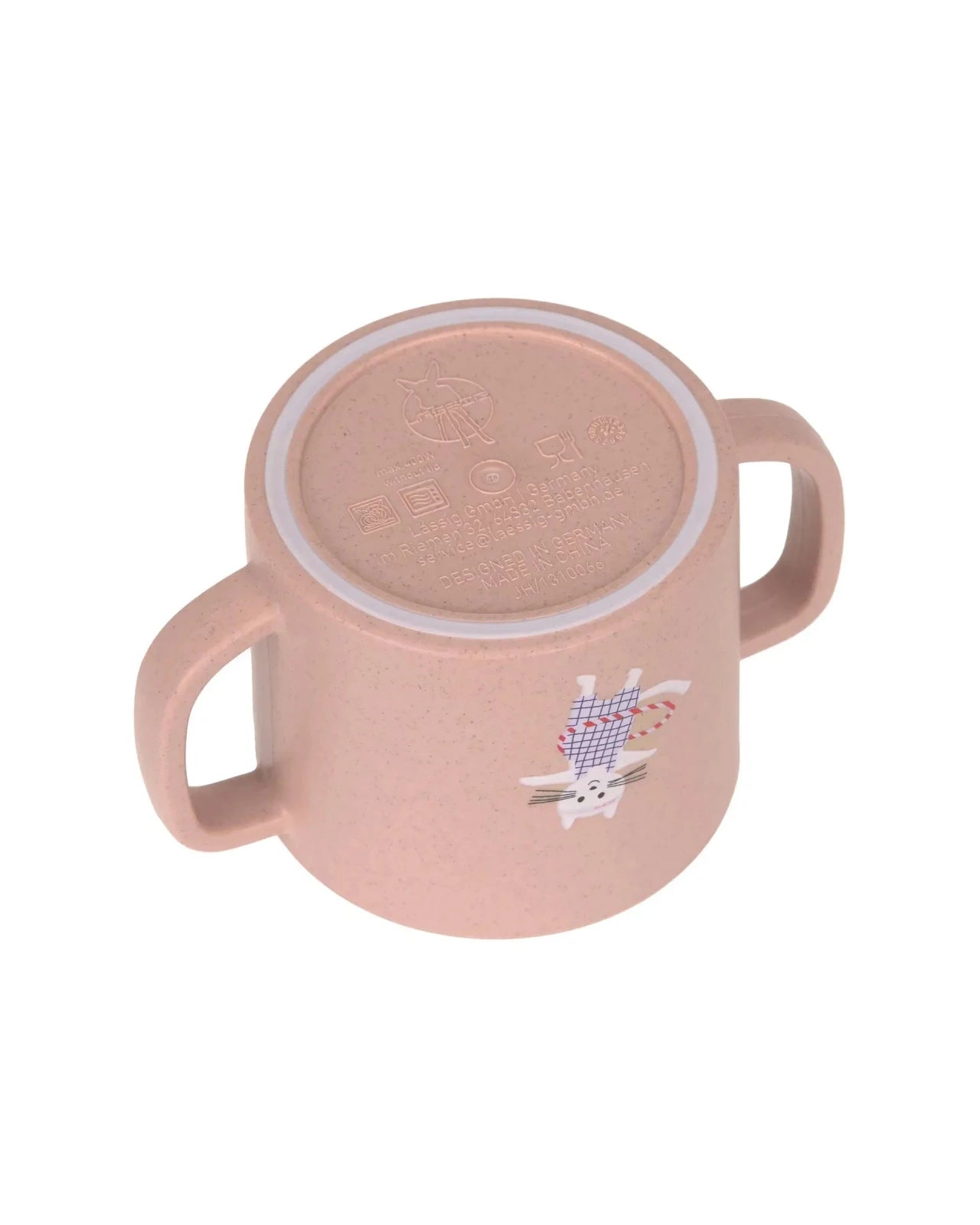 Lässig - TINY TEAM Trinklernbecher • Katze - ROSA ECK