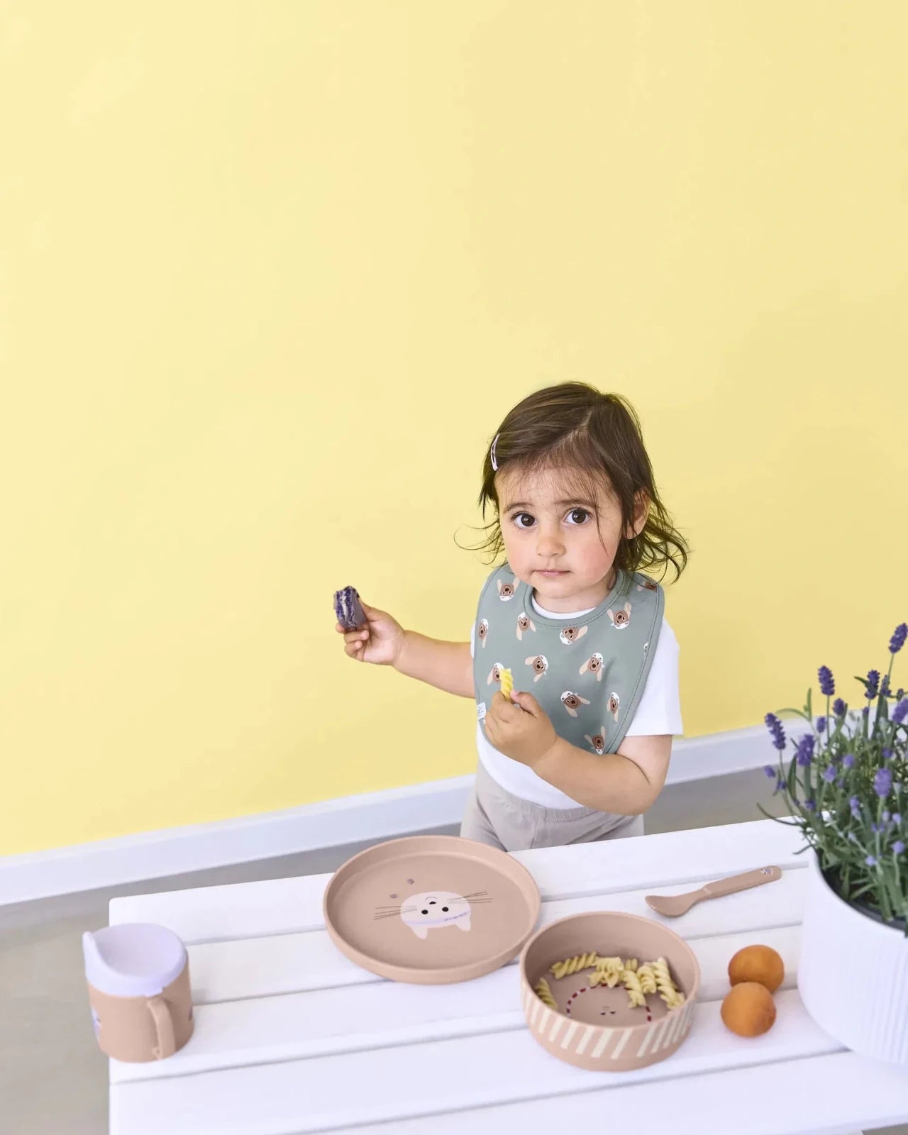 Lässig - TINY TEAM Trinklernbecher • Katze - ROSA ECK