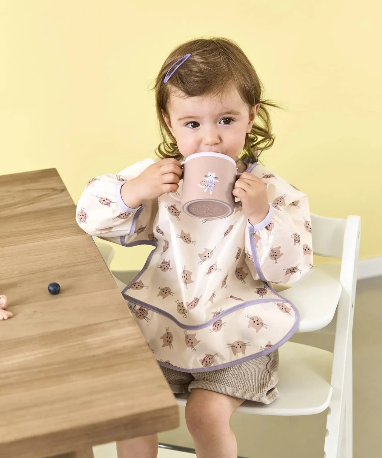 Lässig - TINY TEAM Trinklernbecher • Katze - ROSA ECK