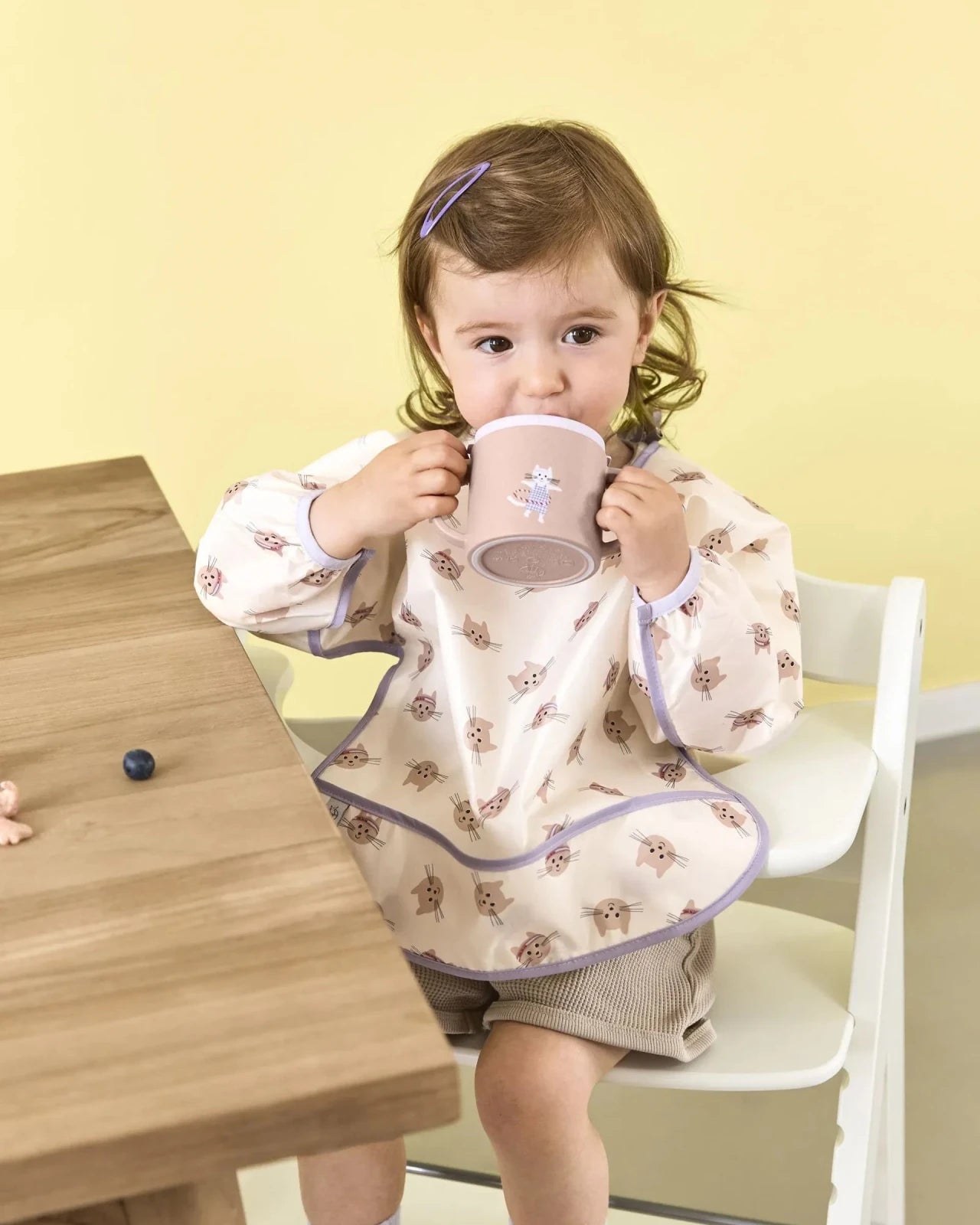 Lässig - TINY TEAM Trinklernbecher • Katze - ROSA ECK