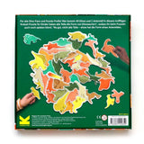 Laurence King Publishing - 49 DINOSAURIER UND 1 ASTEROID Puzzle - ROSA ECK - Kinder, LKP, LKV