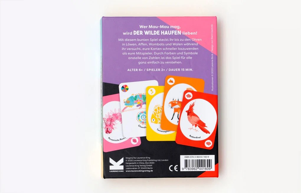 Laurence King Publishing - DER WILDE HAUFEN Spiel - ROSA ECK