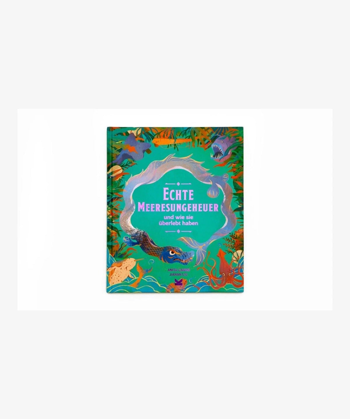 Laurence King Publishing - ECHTE MEERESUNGEHEUER Kinderbuch - ROSA ECK
