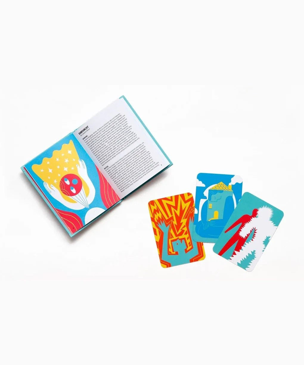 Laurence King Publishing - GEBRAUCHSANWEISUNG FÜR EIN GEFÜHL Kartenbox - Spiel - ROSA ECK