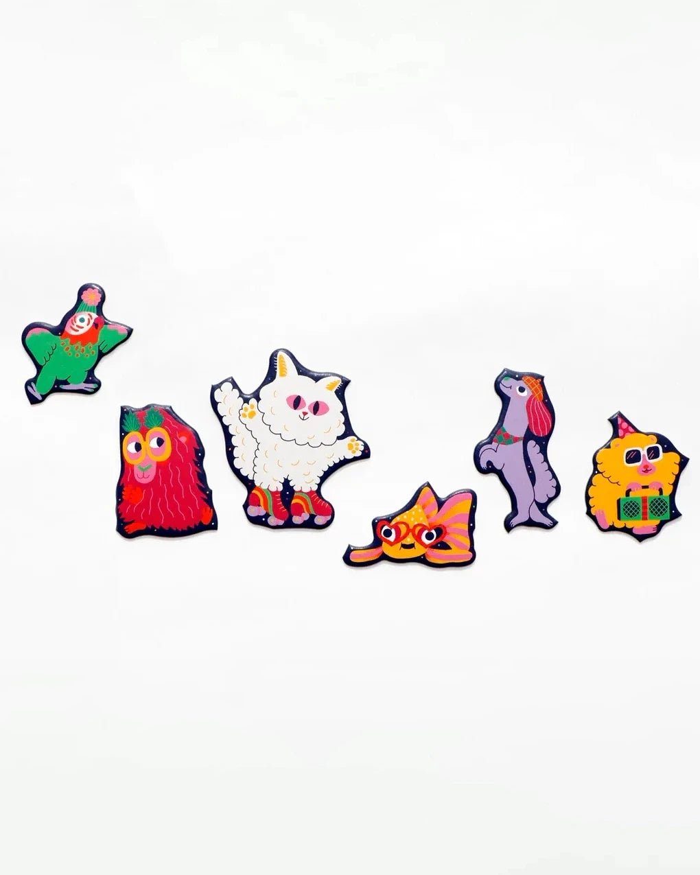 Laurence King Publishing - HAUSTIER - PARTY Knäuelpuzzle - ROSA ECK