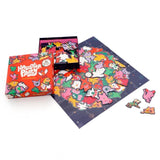 Laurence King Publishing - HAUSTIER - PARTY Knäuelpuzzle - ROSA ECK