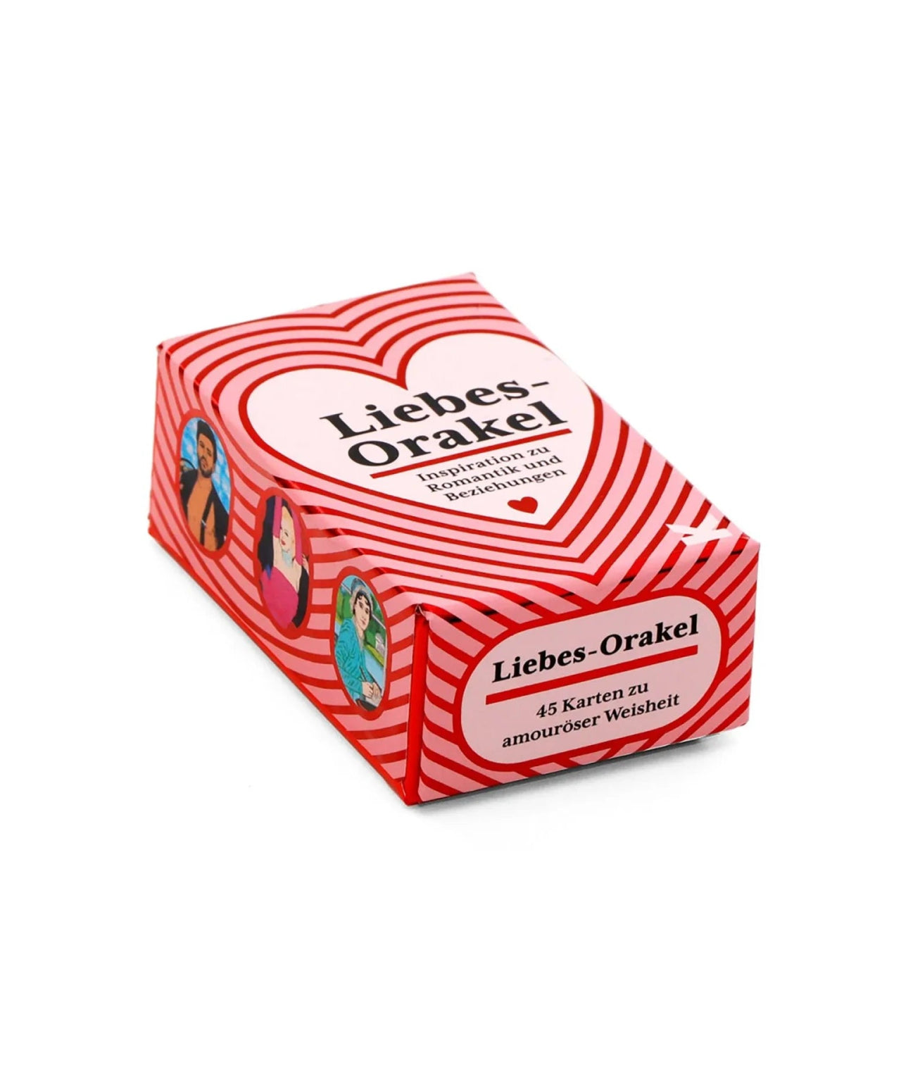 Laurence King Publishing - LIEBES - ORAKEL MINI Tarotkarten - Spiel - ROSA ECK