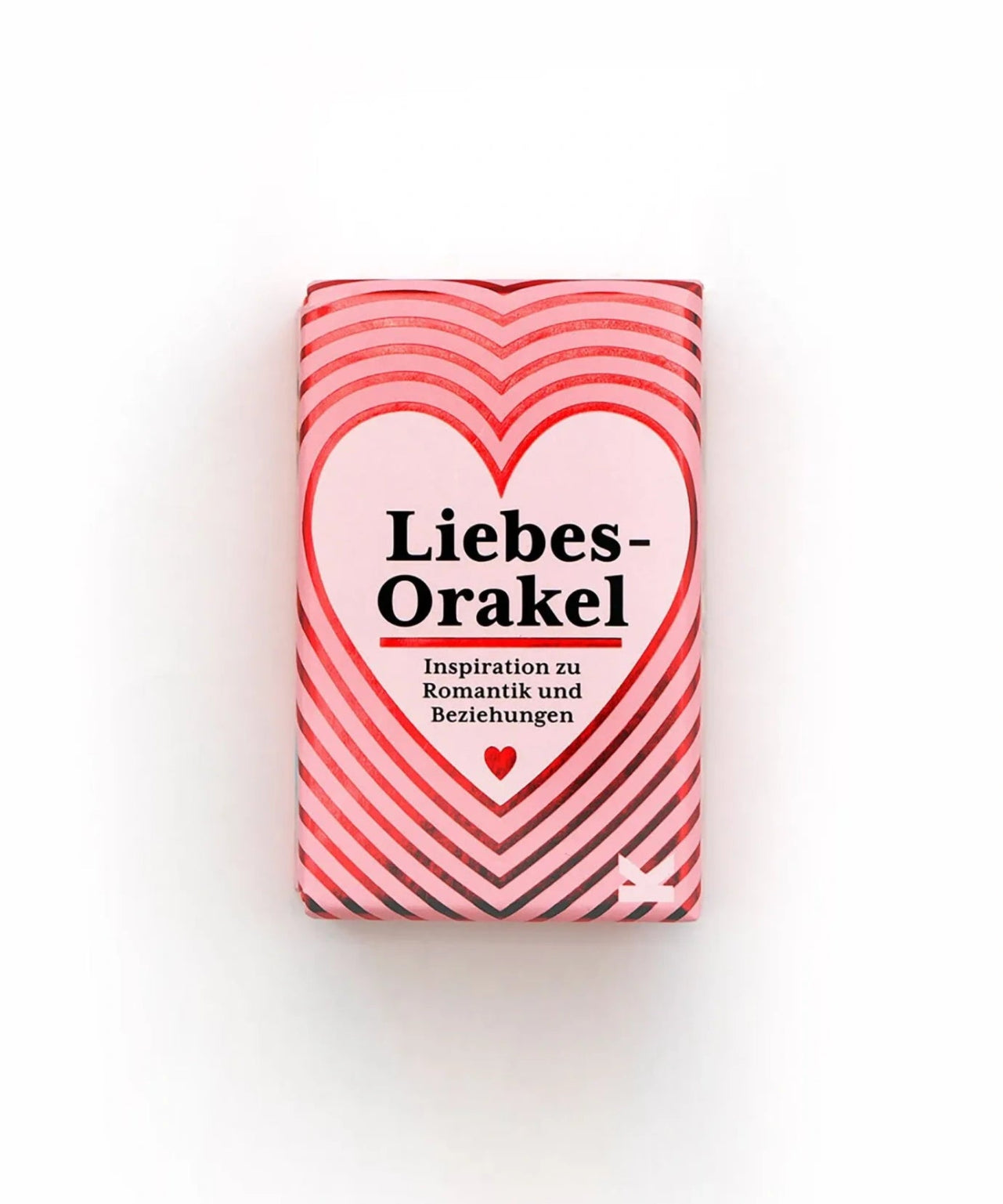 Laurence King Publishing - LIEBES - ORAKEL MINI Tarotkarten - Spiel - ROSA ECK