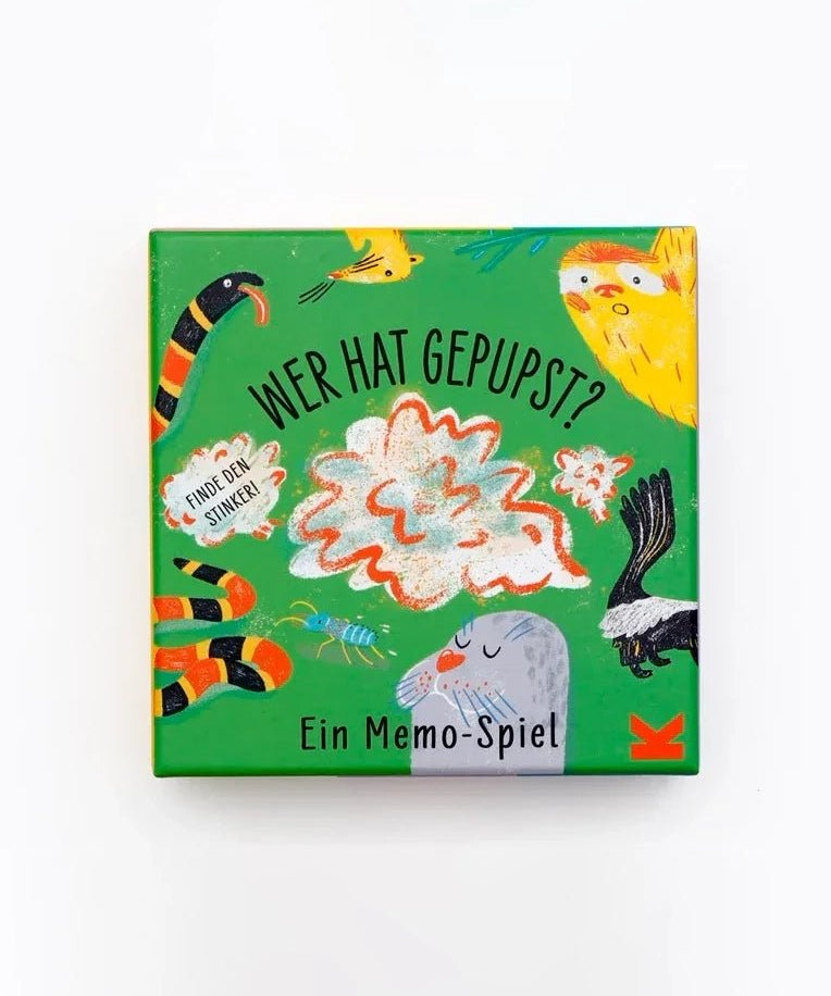 Laurence King Publishing - WER HAT GEPUPST? Memo - Spiel - ROSA ECK