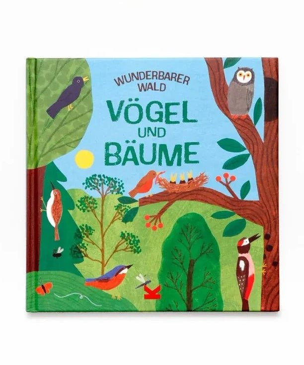Laurence King Publishing - WUNDERBARER WALD Kinderbuch • Bäume und Vögel - ROSA ECK